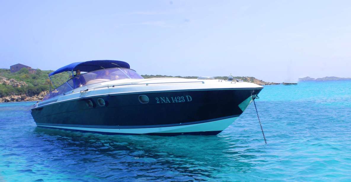 Palau: LUXURY BOAT TOUR National Park of La Maddalena - Tour Details