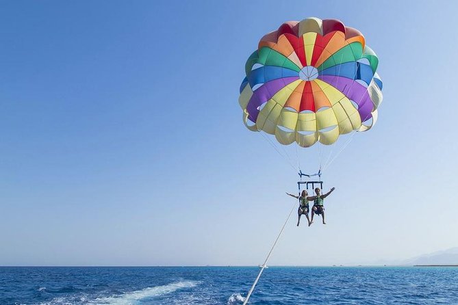 Parasailing Fly With Transportation Fly In The Sky From Hurghada Parasailing Adventure Overview