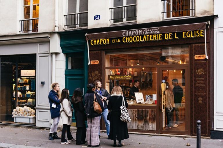 Paris: Chocolate & Patisserie Walking Tour With Tastings