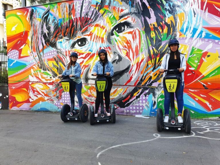 Paris: Guided Street Art Segway Tour In The 13th District Tour Overview