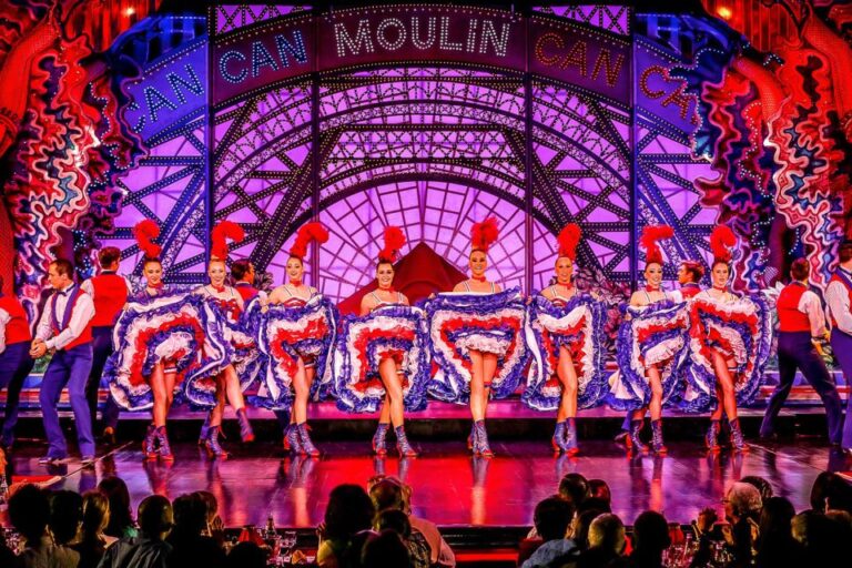 Paris: Moulin Rouge Cabaret Show Ticket With Champagne World Famous Cabaret Show