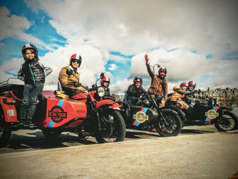 Paris: Private, Tailor Made, Guided Tour On Vintage Sidecar Tour Details