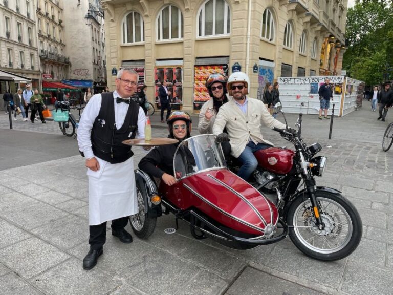 Paris Sidecar Tour : Secrets of the Left Bank
