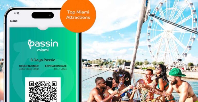 Passin Miami All Inclusive Miami Pass W/ Airport Transfer Overview And Inclusions