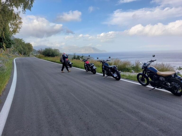 Peloponnese: Guided Motor Bike Tour 1 Week Tour Overview