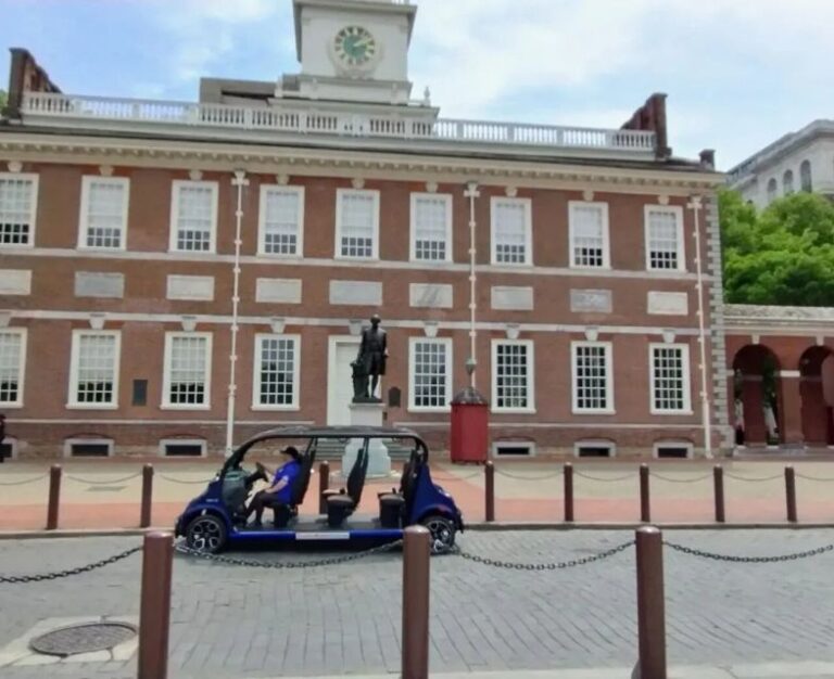 Philadelphia: Private Electric Car Tour Of The City Tour Details