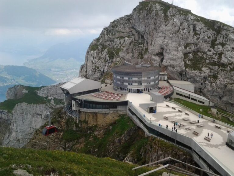 Pilatus: Exclusive Private Golden Round Trip From Basel Ascent On Cogwheel Railway