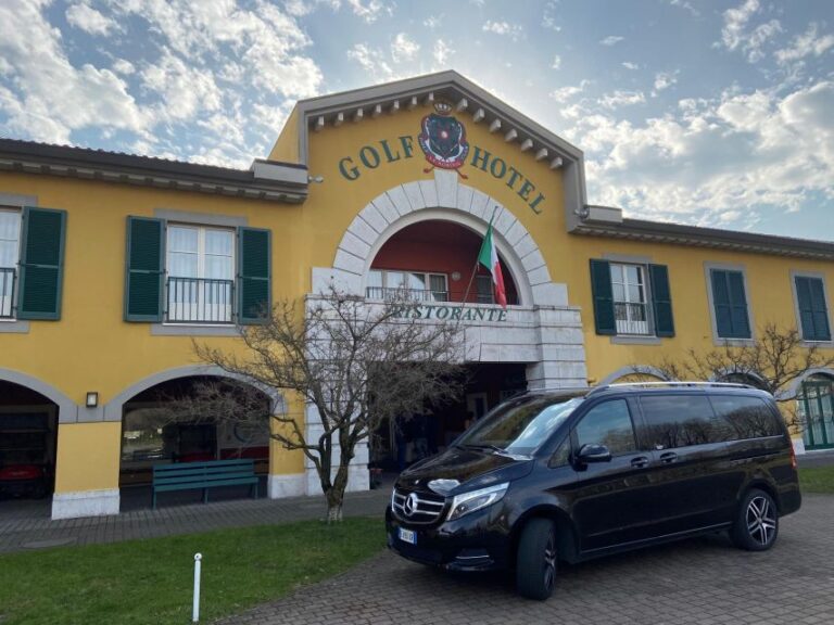 Pinzolo: Private Transfer To/from Malpensa Airport Private Transfer Details