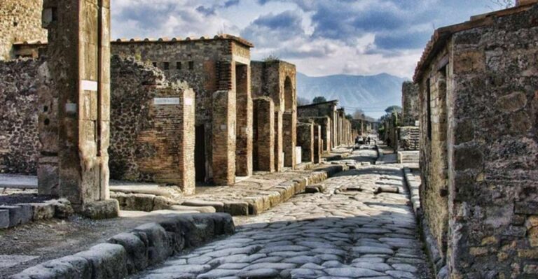 Pompeii And Herculaneum Private Day Tour From Rome Tour Overview And Highlights