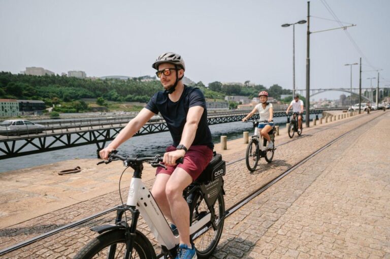 Porto Riverbank Tour On An E Bike: Atlantic Coast, Gardens Tour Overview