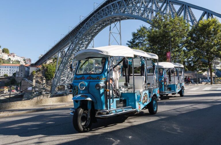 Porto: Tuktuk Around The Historical Center Overview Of The Activity