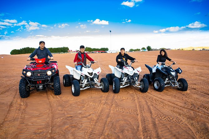 Premium Desert Safari, With Quad Bike Bbq Dinner, With 3 Shows Excursion To Desert Camp