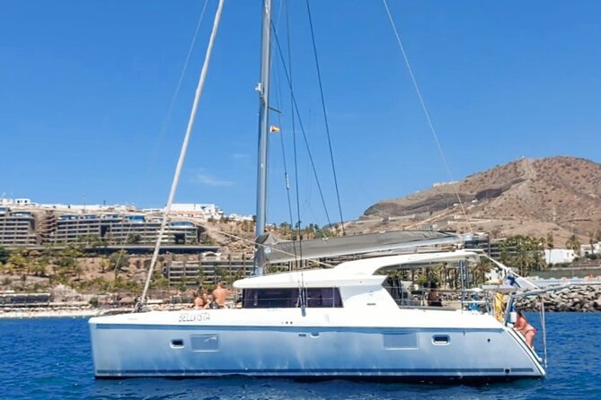 Private 4 Hour Catamaran Cruise in South Coast of Gran Canaria