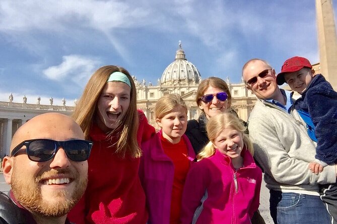 Private Family Tour – Vatican Sistine Chapel St. Peters for Kids