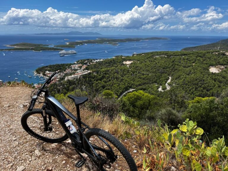 Private Hvar Island E-Bike Tour