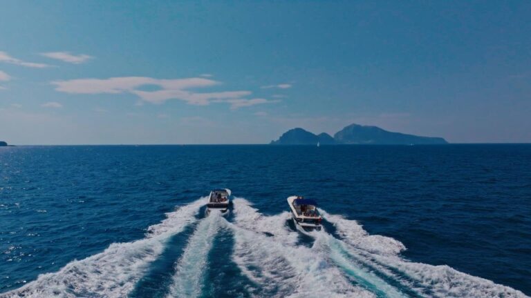 Private Luxury Boat Transfer : From Napoli To Capri Convenient And Customized Transfer