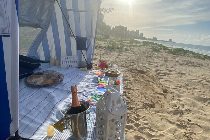 Private Romantic Beach Picnic at Sunset With Photos
