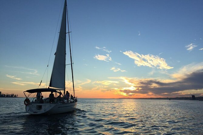 Private Sunset Sailing Tour In Lisbon With Welcome Drink Tour Overview