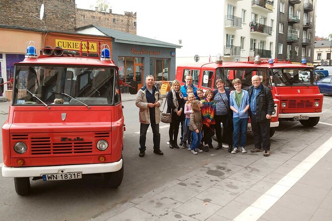 Private Tour: Warsaw City Sightseeing by Retro Minibus