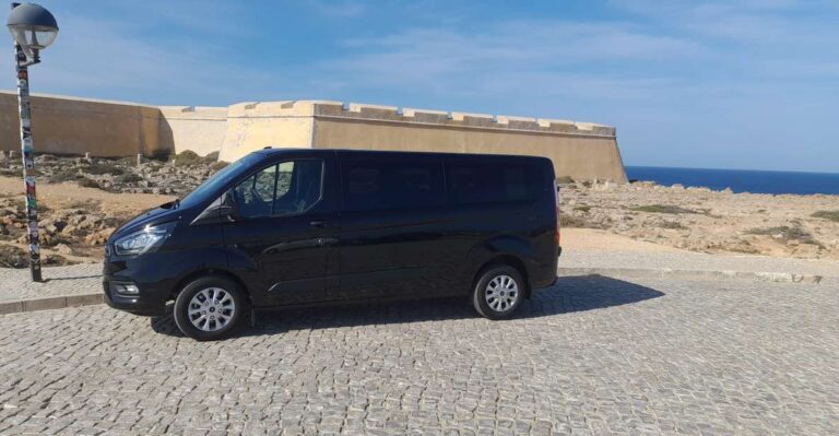 Private Transfer From Seville To Algarve By 8 Seats Minibus Transfer Details