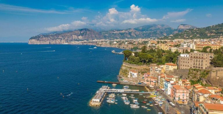 Private Transfer To Naples/sorrento/amalfi From Val Dorcia Transfer Details