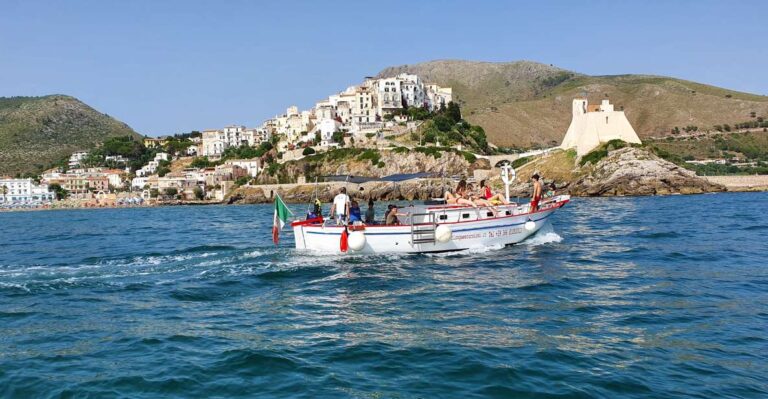 Private Vip Day Boat Cruise To Gaeta And Sperlonga Departure From Tide Bar