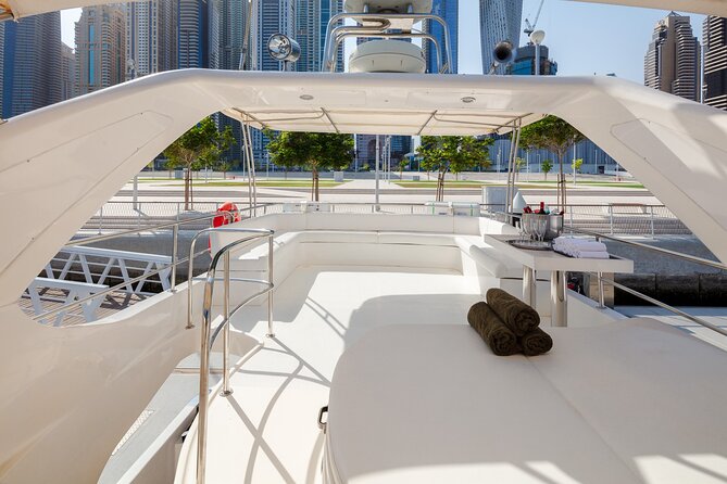 Private Yacht Dubai: Rent 61 Ft Luxury Yacht Up To 30 People Yacht Overview