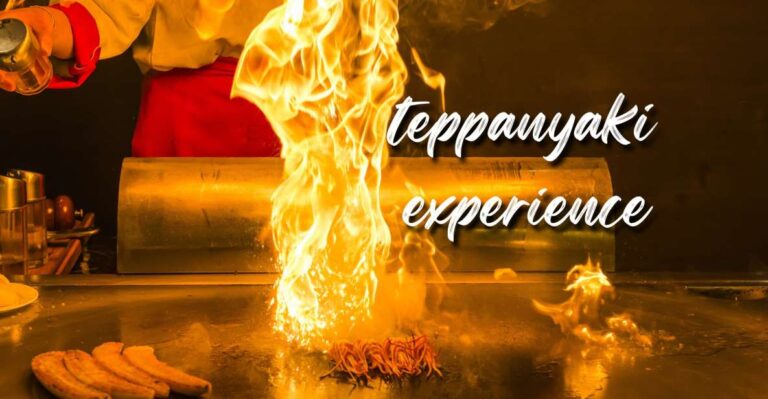 Reykjavik: 7 Course Teppanyaki Tasting Menu With Fire Show Teppanyaki Tasting Experience