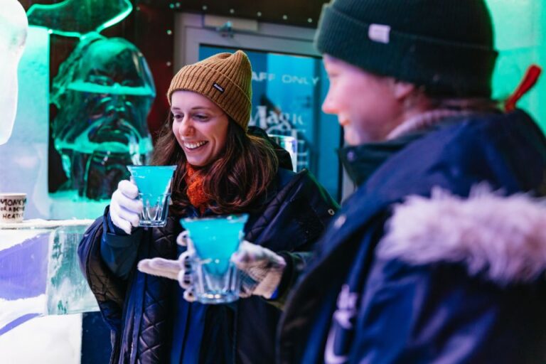 Reykjavik: Magic Ice Bar Entrance And Welcome Drink Overview Of Magic Ice Bar