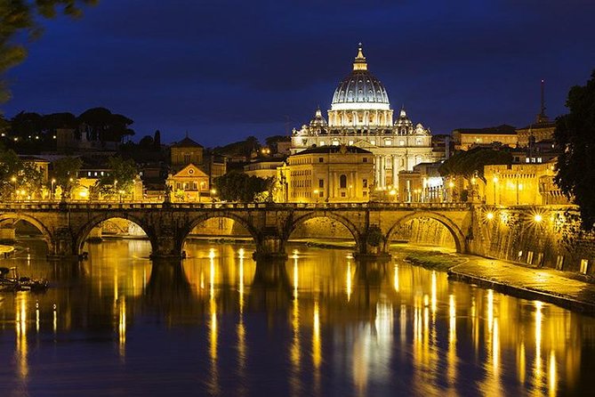 Rome By Night With Pizza & Gelato ( Minimum 2 People) Transportation And Pickup