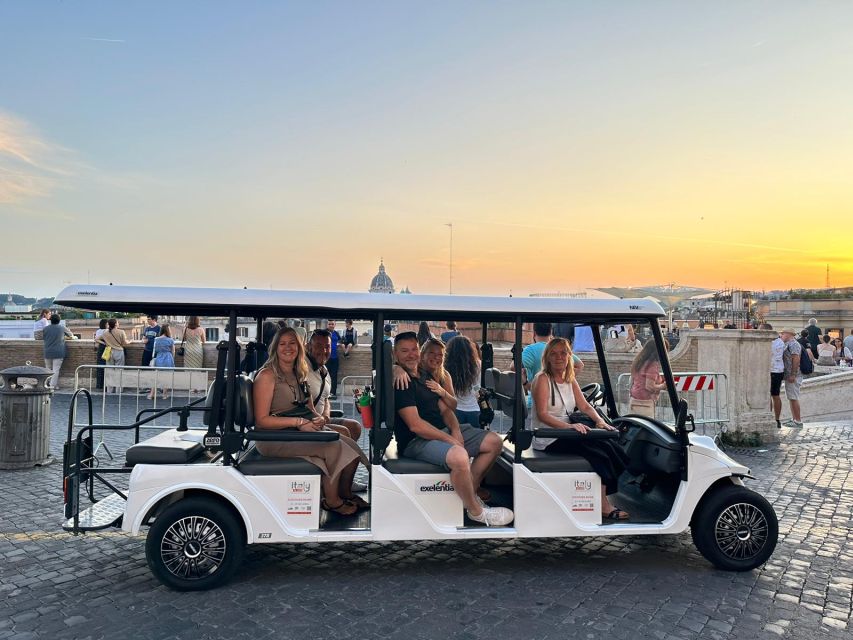 Rome: Hidden Gems and Catacombs Tour by Golf Cart - Tour Highlights