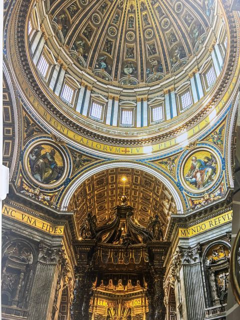 Rome: St. Peters Dome, Vatican Museum & Sistine Chapel Tour Tour Overview