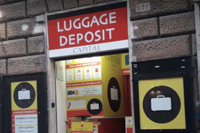 Rome Termini Station Luggage Storage Overview Of Luggage Storage Service