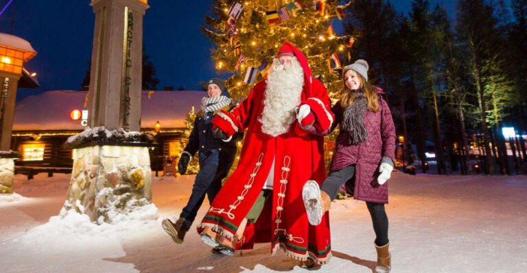 Rovaniemi: Santa Claus Village, Husky Farm, Reindeer Farm Santa Claus Village Experience