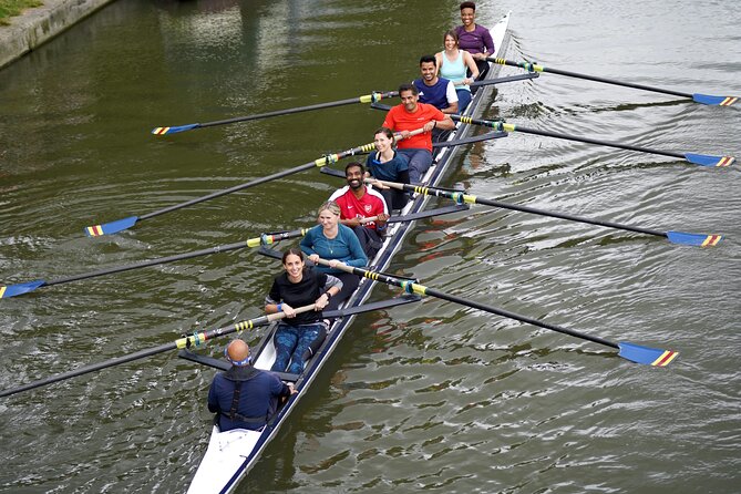 Rowing Experience in Cambridge! No Experience Required - Coxed Eight Boat Experience