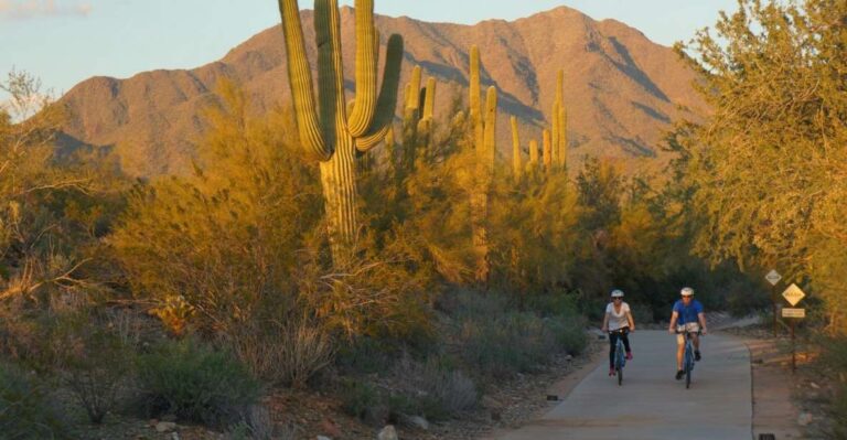 Scottsdale: Half Day Casual E Bike Tour With Guide Tour Overview