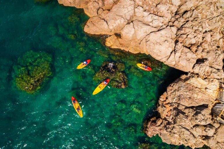 Sea Kayak Tour: Sète, The French Pearl Of The Mediterranean Exploring Cliffs And Caves