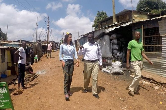 See Kibera With A Non Profit Leader Visiting Neighborhood Landmarks