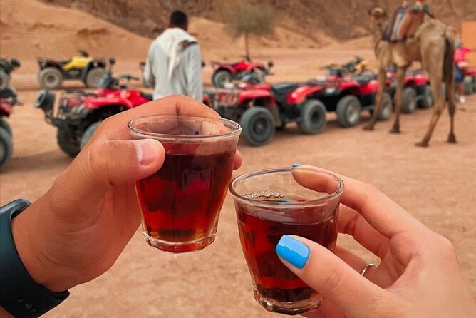 Sharm: Quad Bike or Car Buggy, Camel Ride & Optional VIP Bedouin Dinner & Show