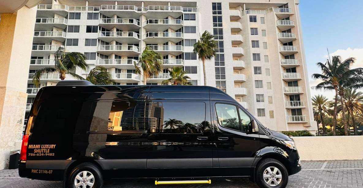 Shuttle Miami Airport/Hotel to Miami Port or Hotel 14pax - Service Details