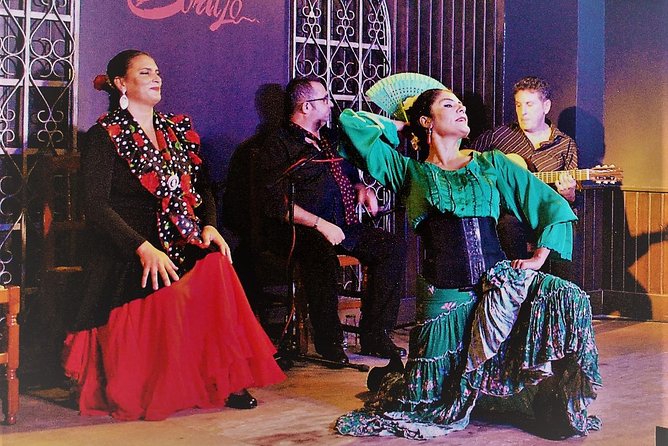 Skip The Line: Flamenco Show, Dinner And Workshop Madrid Ticket Live Flamenco Performance