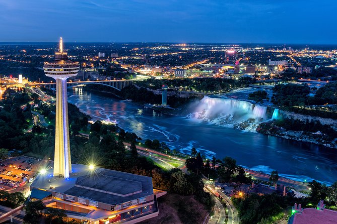 Skylon Tower, Niagara Falls Ontario Observation Deck Admission Iconic Skylon Tower In Niagara Falls