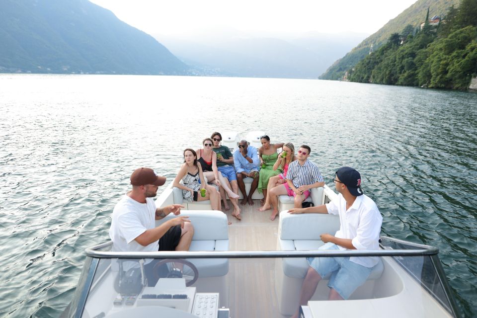 SLS Como Lake: Highlights Boat Tour Open Bar Prosecco - Tour Duration and Pricing