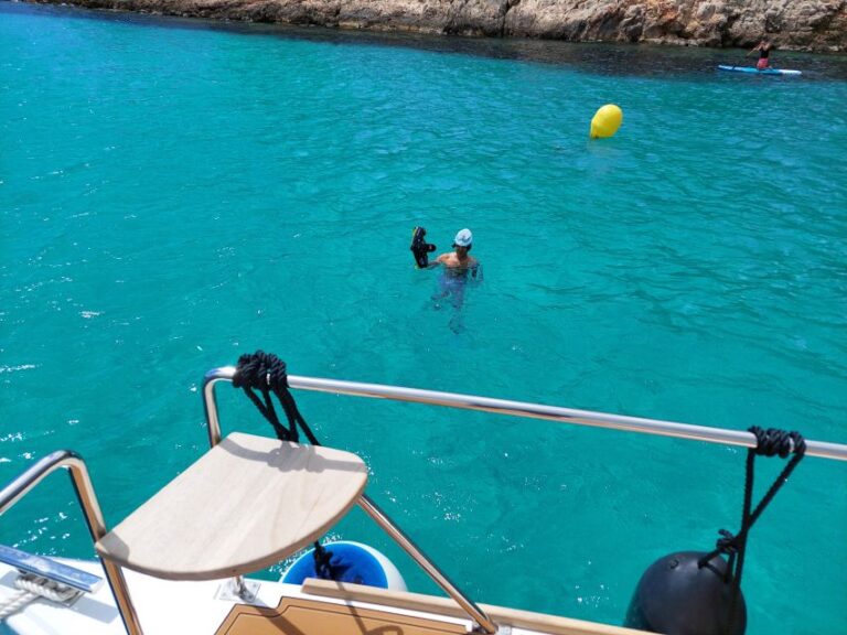 Snorkeling Experience Onboard of E-Catamaran at Palma Bay