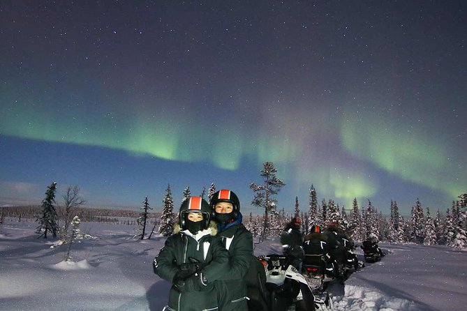 Snowmobile Aurora Expedition With Dinner Overview Of The Adventure