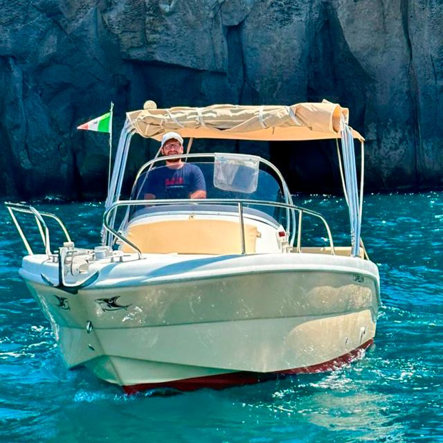 Sorrento: Boat Tour To Capri On Saver 21ft Activity Details