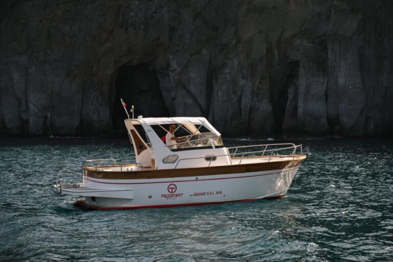 Sorrento: Private Amalfi Coast Boating Tour Tour Description