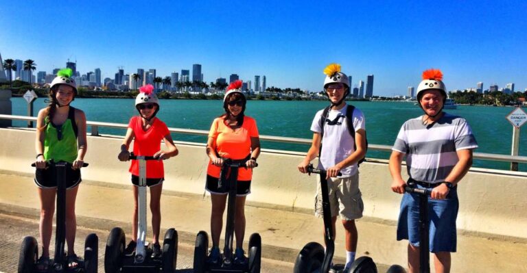 South Beach Segway Tour Tour Overview