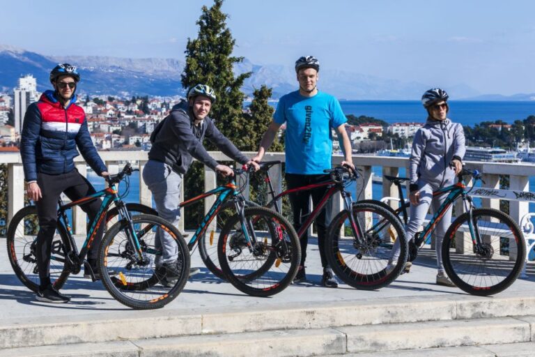 Split: Old Town And Marjan Park Bike Tour Tour Overview