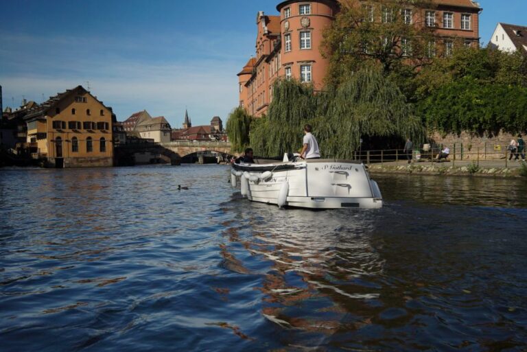 Strasbourg: Private City Sightseeing Boat Tour Overview Of The Tour